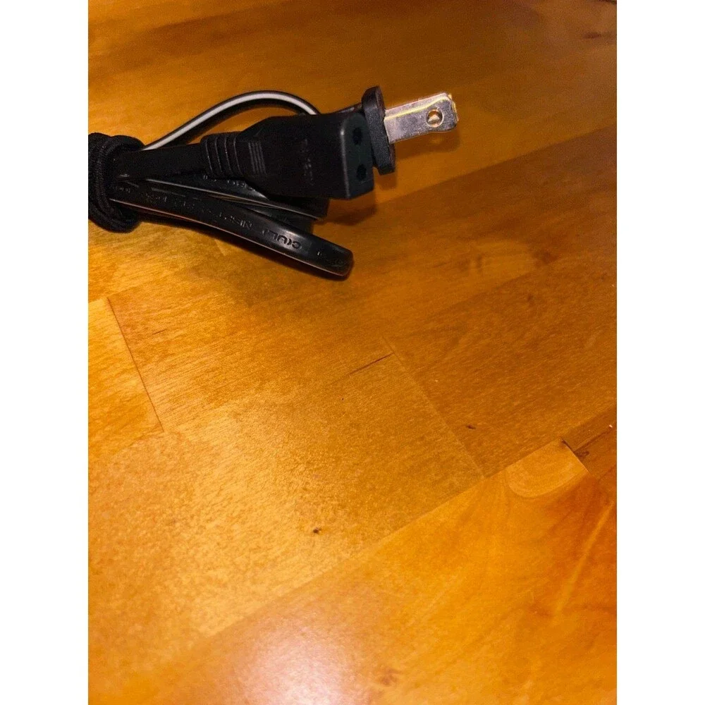 6 foot AC 2 prong power cord female end
